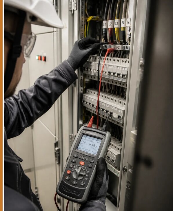 Измерение цепи фаза ноль в Добрянке от 1010 р. | Авеста ОТиПБ